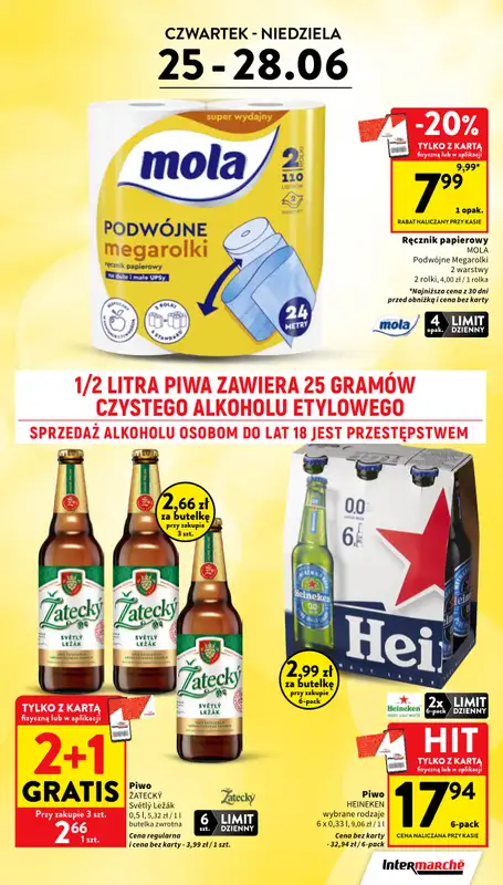 Intermarche - gazetka promocyjna Gazetka od czwartku 25.06 do środy 01.07 - strona 5