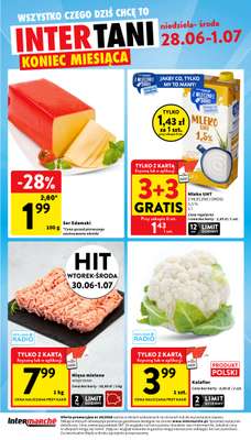 Intermarche - gazetka promocyjna Gazetka od czwartku 25.06 do środy 01.07 - strona 44