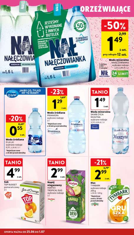 Intermarche - gazetka promocyjna Gazetka od czwartku 25.06 do środy 01.07 - strona 30