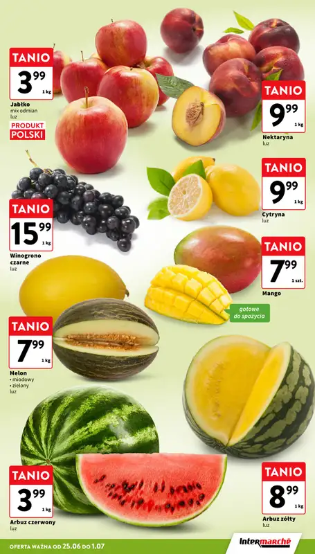Intermarche - gazetka promocyjna Gazetka od czwartku 25.06 do środy 01.07 - strona 13