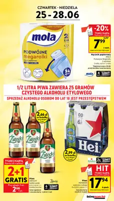 Intermarche - gazetka promocyjna Gazetka od czwartku 25.06 do środy 01.07 - strona 5