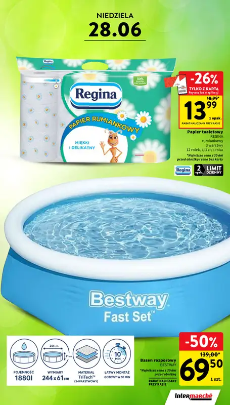 Intermarche - gazetka promocyjna Gazetka od czwartku 25.06 do środy 01.07 - strona 7