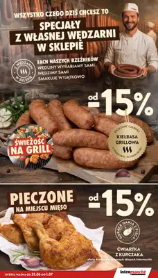 Intermarche - gazetka promocyjna Gazetka od czwartku 25.06 do środy 01.07 - strona 15
