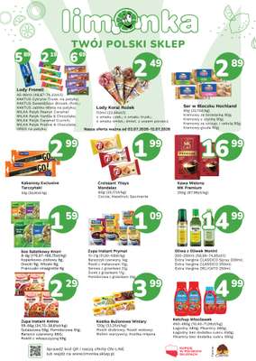 Limonka - gazetka promocyjna Plakaty promocyjne od czwartku 02.07 do niedzieli 12.07 - strona 2