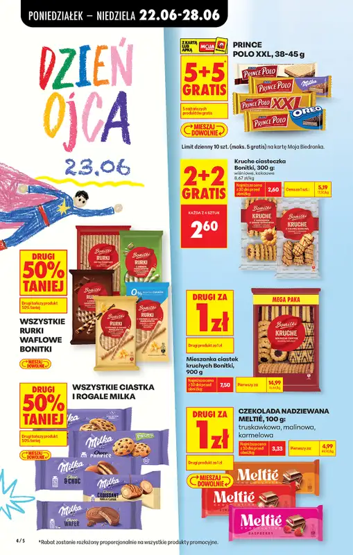 Biedronka - gazetka promocyjna Od poniedziałku od poniedziałku 22.06 do niedzieli 28.06 - strona 4