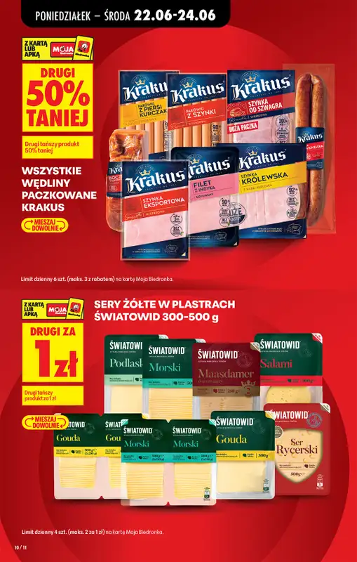 Biedronka - gazetka promocyjna Od poniedziałku od poniedziałku 22.06 do niedzieli 28.06 - strona 12