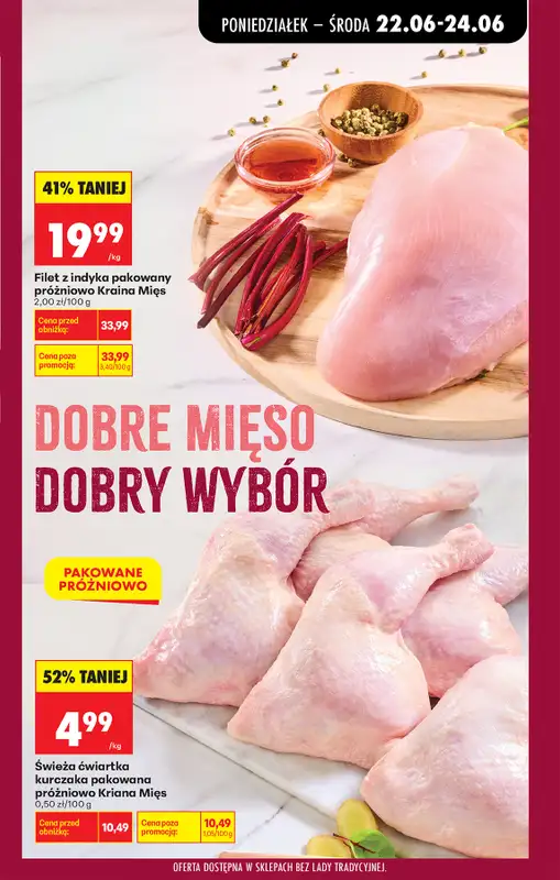 Biedronka - gazetka promocyjna Od poniedziałku od poniedziałku 22.06 do niedzieli 28.06 - strona 43