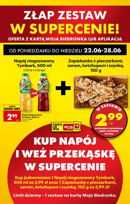 Biedronka - gazetka promocyjna Od poniedziałku od poniedziałku 22.06 do niedzieli 28.06 - strona 24