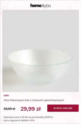 home&you - gazetka promocyjna Wyprzedaż do 29,99 zł od wtorku 23.06 do wtorku 30.06 - strona 7