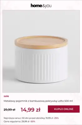 home&you - gazetka promocyjna Wyprzedaż do 29,99 zł od wtorku 23.06 do wtorku 30.06 - strona 10