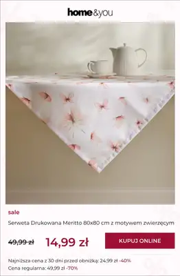 home&you - gazetka promocyjna Wyprzedaż do 29,99 zł od wtorku 23.06 do wtorku 30.06 - strona 9