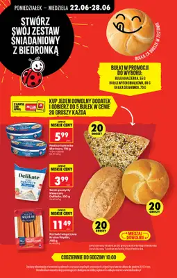 Biedronka - gazetka promocyjna Od poniedziałku, Z ladą tradycyjną od poniedziałku 22.06 do niedzieli 28.06 - strona 25