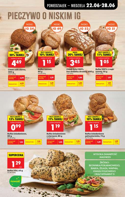 Biedronka - gazetka promocyjna Od poniedziałku, Z ladą tradycyjną od poniedziałku 22.06 do niedzieli 28.06 - strona 49