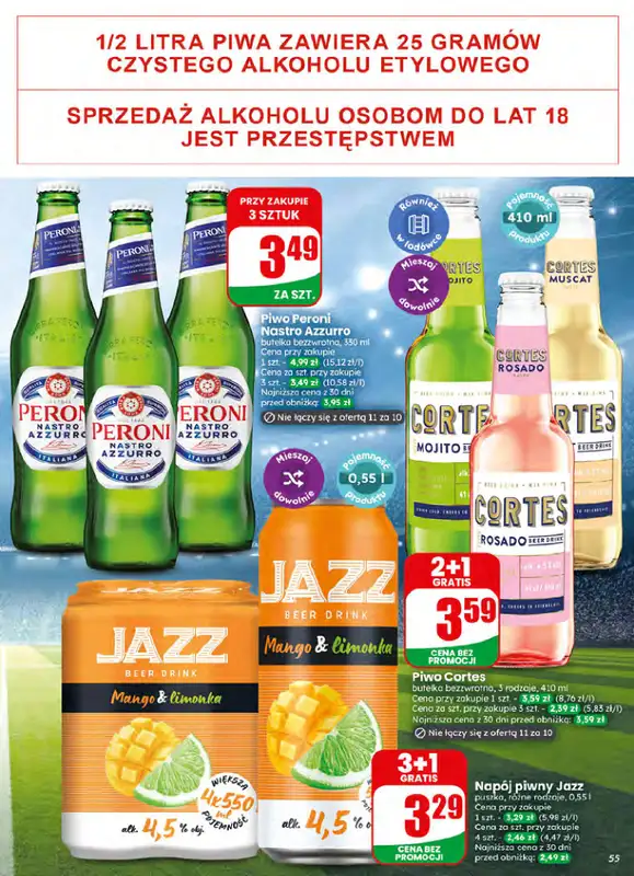 Dino - gazetka promocyjna Gazetka 26 / 2026 od środy 24.06 do wtorku 30.06 - strona 55