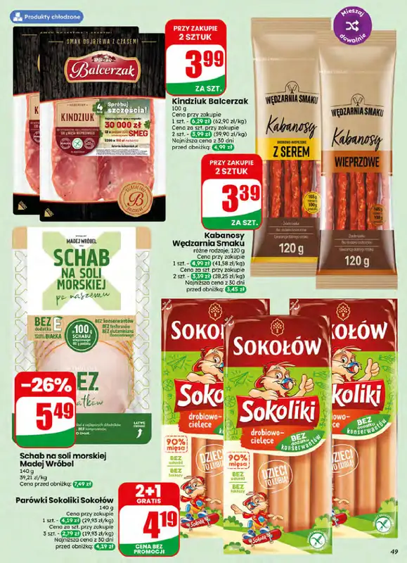 Dino - gazetka promocyjna Gazetka 26 / 2026 od środy 24.06 do wtorku 30.06 - strona 49