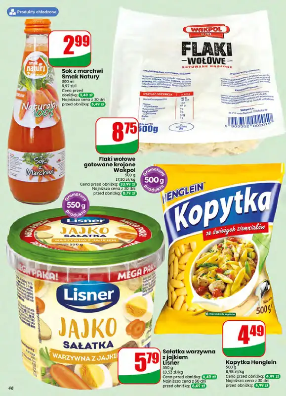 Dino - gazetka promocyjna Gazetka 26 / 2026 od środy 24.06 do wtorku 30.06 - strona 48