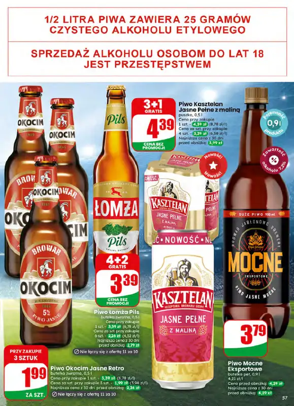 Dino - gazetka promocyjna Gazetka 26 / 2026 od środy 24.06 do wtorku 30.06 - strona 57