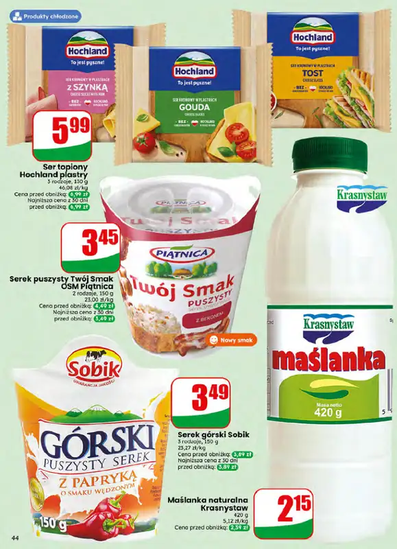 Dino - gazetka promocyjna Gazetka 26 / 2026 od środy 24.06 do wtorku 30.06 - strona 44