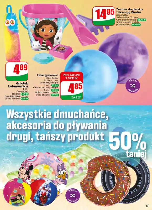 Dino - gazetka promocyjna Gazetka 26 / 2026 od środy 24.06 do wtorku 30.06 - strona 65