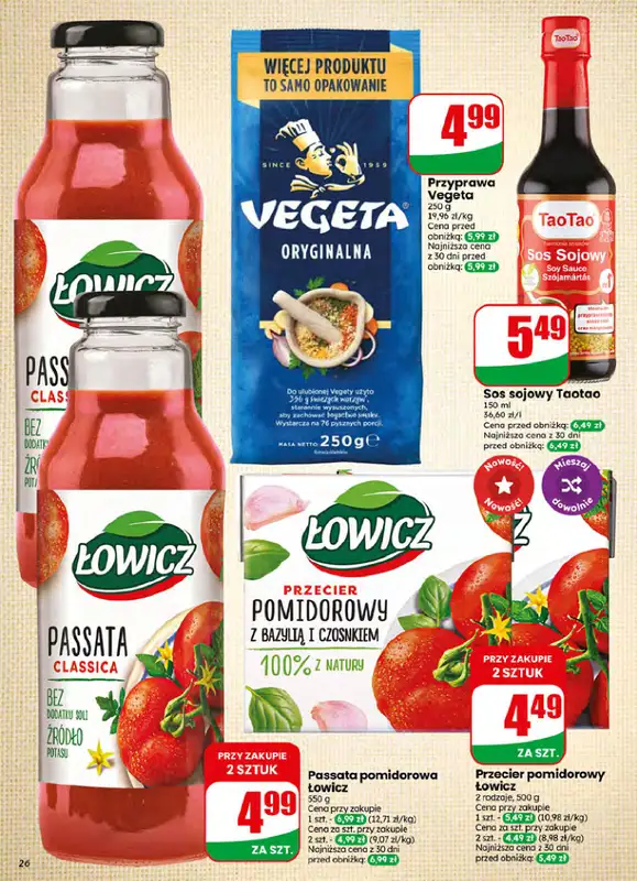 Dino - gazetka promocyjna Gazetka 26 / 2026 od środy 24.06 do wtorku 30.06 - strona 26