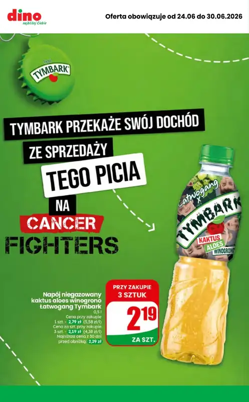 Dino - gazetka promocyjna MEGA promocje! od środy 24.06 do wtorku 30.06 - strona 2
