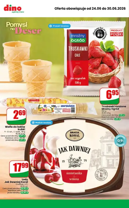 Dino - gazetka promocyjna MEGA promocje! od środy 24.06 do wtorku 30.06 - strona 4