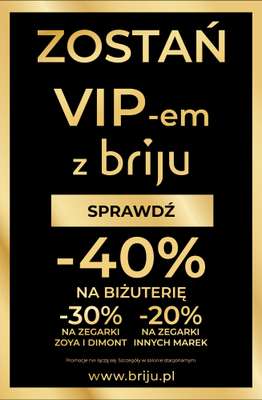 Briju - gazetka promocyjna Zostań VIP-em z Briju od wtorku 23.06 do niedzieli 28.06