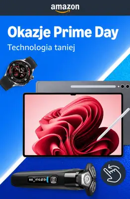 Amazon - gazetka promocyjna Okazje Prime Day - technologia taniej od wtorku 23.06 do piątku 26.06