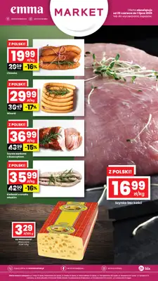 emma MARKET - gazetka promocyjna Plakaty promocyjne Emma Market od czwartku 25.06 do środy 01.07