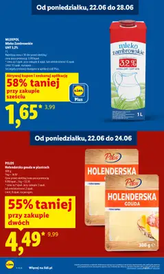 Lidl - gazetka promocyjna Oferta od poniedziałku od poniedziałku 22.06 do środy 24.06 - strona 4
