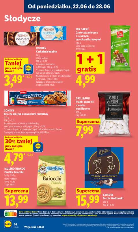 Lidl - gazetka promocyjna Oferta od poniedziałku od poniedziałku 22.06 do środy 24.06 - strona 80