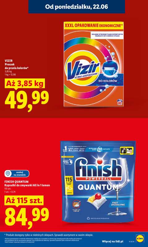 Lidl - gazetka promocyjna Oferta od poniedziałku od poniedziałku 22.06 do środy 24.06 - strona 17