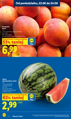 Lidl - gazetka promocyjna Oferta od poniedziałku od poniedziałku 22.06 do środy 24.06 - strona 6