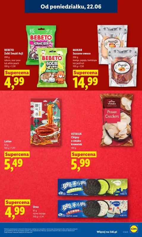 Lidl - gazetka promocyjna Oferta od poniedziałku od poniedziałku 22.06 do środy 24.06 - strona 49