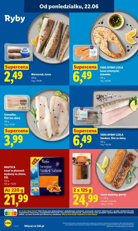 Lidl - gazetka promocyjna Oferta od poniedziałku od poniedziałku 22.06 do środy 24.06 - strona 58