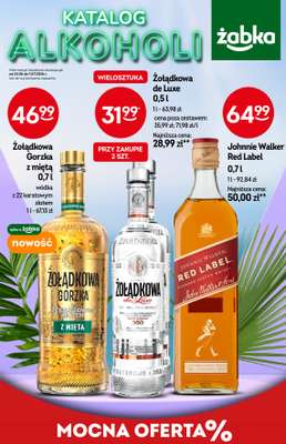 Żabka - gazetka promocyjna Katalog alkoholi od środy 24.06 do wtorku 07.07
