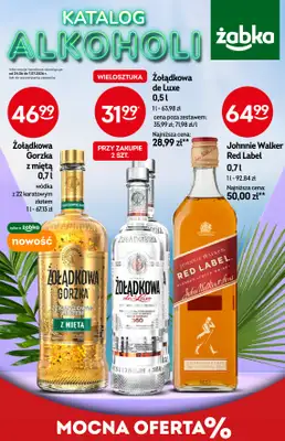 Żabka - gazetka promocyjna Katalog alkoholi od środy 24.06 do wtorku 07.07