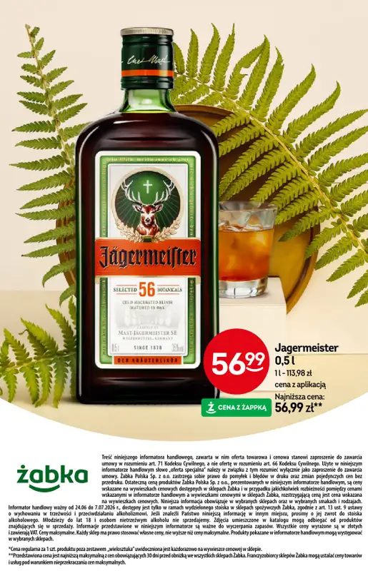 Żabka - gazetka promocyjna Katalog alkoholi od środy 24.06 do wtorku 07.07 - strona 24