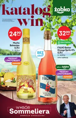 Żabka - gazetka promocyjna Katalog win od środy 24.06 do wtorku 07.07