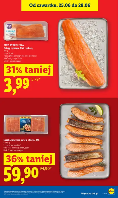 Lidl - gazetka promocyjna Oferta od czwartku od czwartku 25.06 do niedzieli 28.06 - strona 9