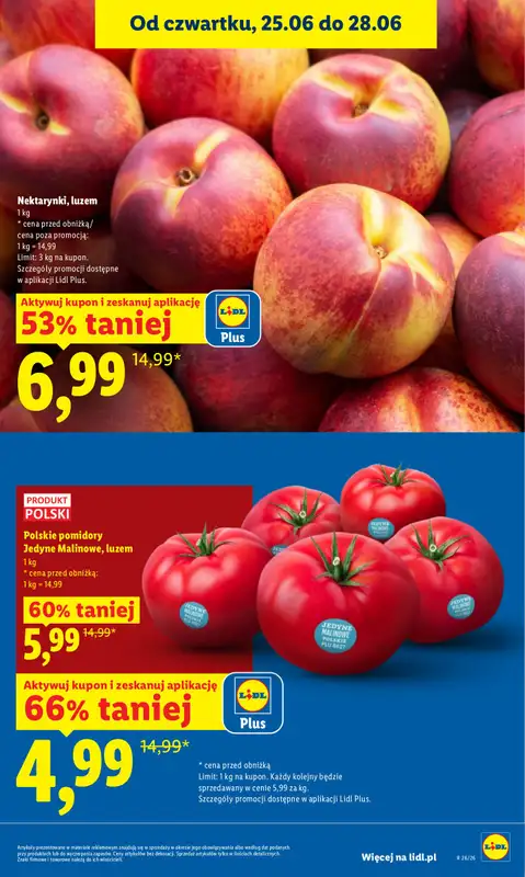 Lidl - gazetka promocyjna Oferta od czwartku od czwartku 25.06 do niedzieli 28.06 - strona 11
