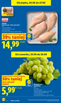 Lidl - gazetka promocyjna Oferta od czwartku od czwartku 25.06 do niedzieli 28.06 - strona 2