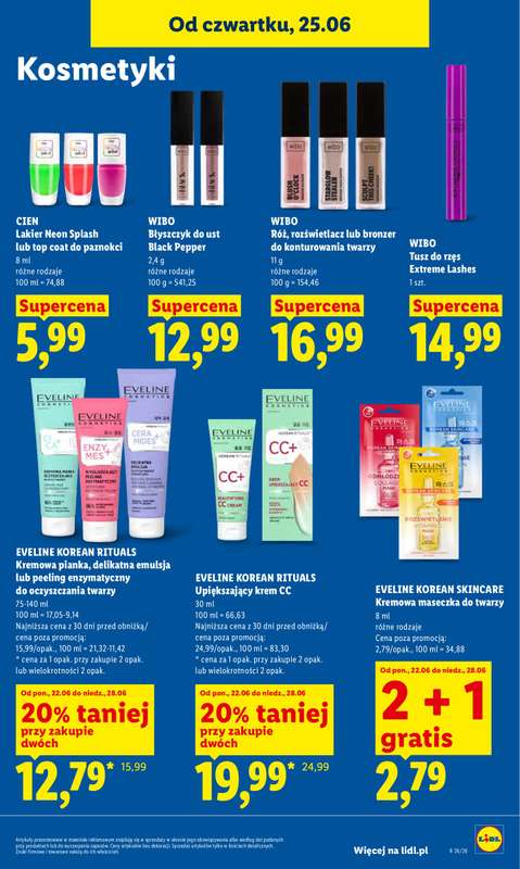 Lidl - gazetka promocyjna Oferta od czwartku od czwartku 25.06 do niedzieli 28.06 - strona 89