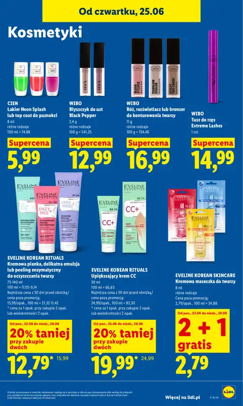 Lidl - gazetka promocyjna Oferta od czwartku od czwartku 25.06 do niedzieli 28.06 - strona 89