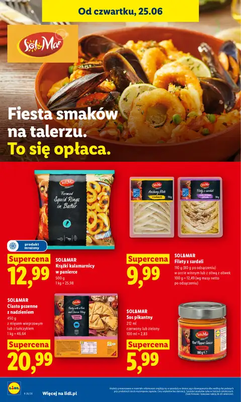 Lidl - gazetka promocyjna Oferta od czwartku od czwartku 25.06 do niedzieli 28.06 - strona 60