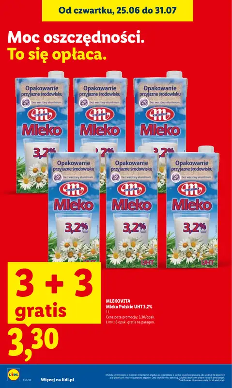 Lidl - gazetka promocyjna Oferta od czwartku od czwartku 25.06 do niedzieli 28.06 - strona 56