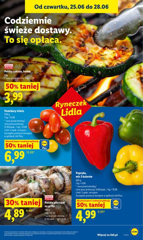Lidl - gazetka promocyjna Oferta od czwartku od czwartku 25.06 do niedzieli 28.06 - strona 39