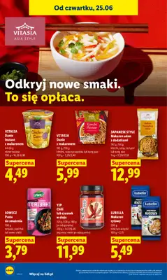 Lidl - gazetka promocyjna Oferta od czwartku od czwartku 25.06 do niedzieli 28.06 - strona 66