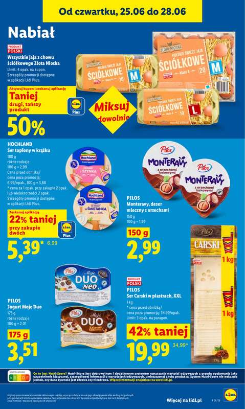 Lidl - gazetka promocyjna Oferta od czwartku od czwartku 25.06 do niedzieli 28.06 - strona 55
