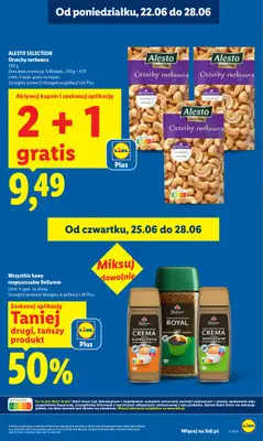 Lidl - gazetka promocyjna Oferta od czwartku od czwartku 25.06 do niedzieli 28.06 - strona 15